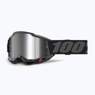 Велосипедна маска 100% Accuri 2 black/silver mirror