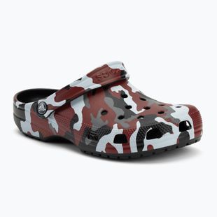Crocs Classic Printed Camo Clog black/peper джапанки