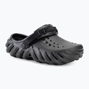Джапанки Crocs Echo Clog black