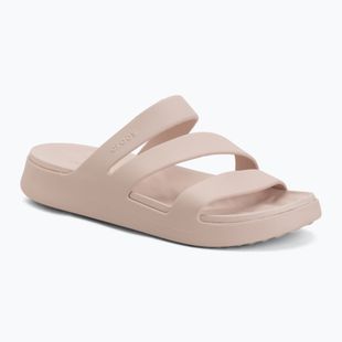 Дамски чехли Crocs Getaway Strappy quartz