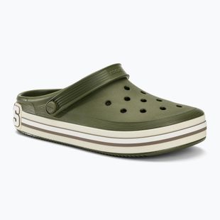 Crocs Off Court Logo Clog армейски зелени джапанки