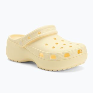 Дамски джапанки Crocs Classic Platform Clog buttercream