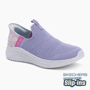 Детски обувки SKECHERS Slip-Ins Ultra Flex 3.0 lavender/multi