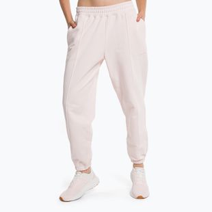 Дамски тренировъчни панталони New Balance Athletics Nature State French Terry pink WP23553WAN