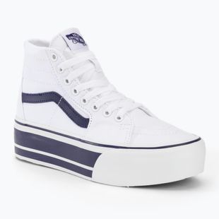 Обувки Vans UA SK8-Hi Tapered Stackform Sport Stripes navy true/white