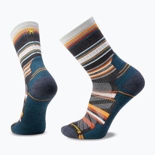 Чорапи Smartwool Hike Panorama Crew charcoal
