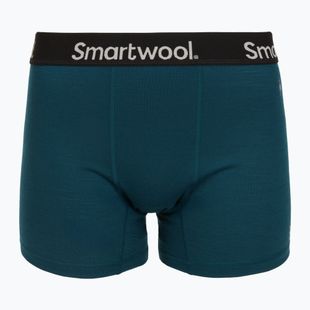 Мъжки термоактивни боксерки Smartwool Merino Boxer Brief Boxed twilight blue