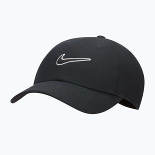 Шапка с козирка Nike Club Unstructured Swoosh black/black