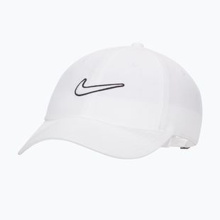 Шапка с козирка Nike Club Unstructured Swoosh white/white