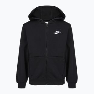 Детски суитшърт Nike Club Fleece black/white
