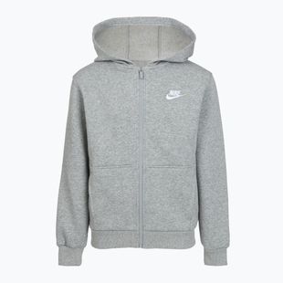 Детски суитшърт Nike Sportswear Club Fleece dark grey heather/base grey/white