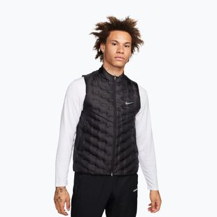 Мъжки елек за бягане Nike Therma-FIT ADV Repel AeroLoft black