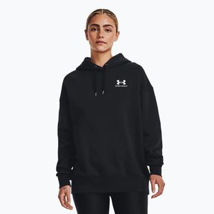 Under Armour Icon Fleece Hoodie black/white - дамски