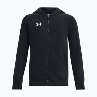 Детски суитшърт Under Armour Rival Fleece FZ Hoodie black