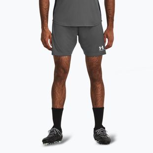 Мъжки футболни шорти Under Armour Challenger castlerock / white