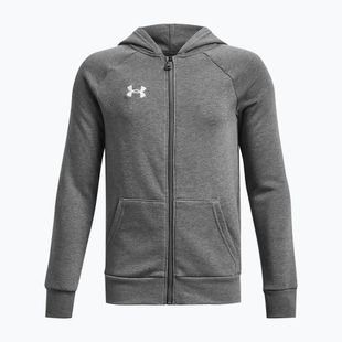 Детски суитшърт Under Armour Rival Fleece FZ Hoodie gray