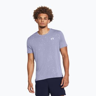 Мъжка тениска за бягане Under Armour Streaker Splatter celeste/starlight/reflective