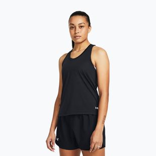 Under Armour Launch Singlet черен/отразителен дамски потник за бягане