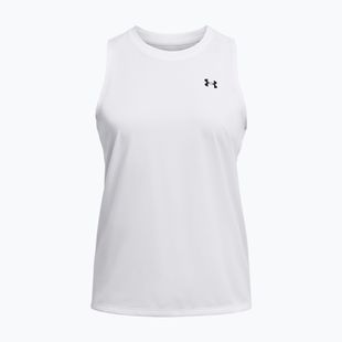 Дамска тренировъчна тениска Under Armour Tech Tank Solid white/black