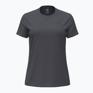 Дамска тениска за тренировка Under Armour Tech SSC - Solid castlerock/black