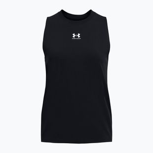 Дамски тренировъчен потник Under Armour Rival Muscle Tank black/white