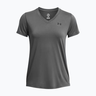 Дамска тренировъчна тениска Under Armour Tech SSV Solid castlerock/black