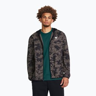 Мъжко яке Under Armour Project Rock Iso Tide Hybrid brown
