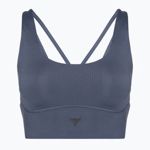 Under Armour Project Rock LG Grind Sportlette дамски гамаши за тренировки downpour сиво/черно