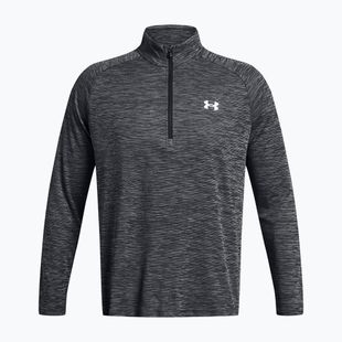 Мъжки суитшърт Under Armour Tech Textured 1/2 Zip LS black/white
