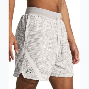 Under Armour Curry Mesh Short мъжки баскетболни шорти white clay/mod gray