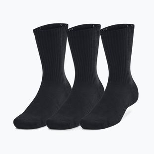 Чорапи Under Armour Training Cotton Crew 3 чифта black/black/white