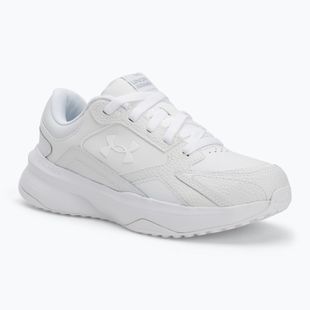 Обувки за тренировка за жени Under Armour Edge Leather white/white/white
