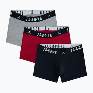 Mъжки боксерки Nike Jordan JHM Flight Cotton Trunk 3 чифта gym red/black