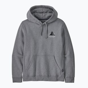 Мъжки суитшърт Patagonia Chouinard Crest Uprisal Hoody gravel heather
