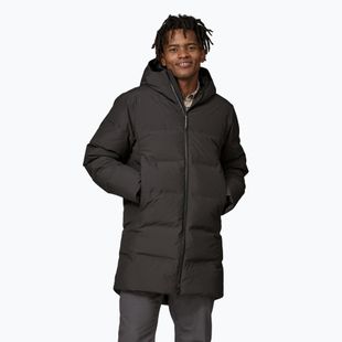 Мъжко пухено дълго яке Patagonia Jackson Glacier Down Parka black