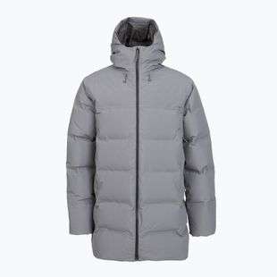 Мъжко пухено дълго яке Patagonia Jackson Glacier Down Coat Parka noble grey