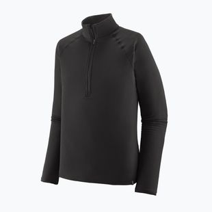 Мъжки термоактивен суитшърт Patagonia Capilene Termal Weight Zip Neck black