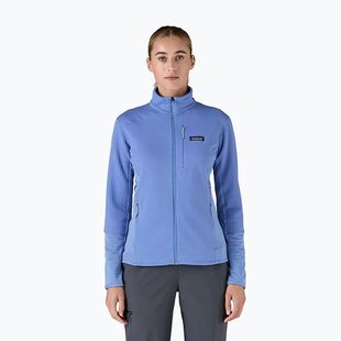 Дамско софтшел яке Patagonia R1 Hybrid abundant blue