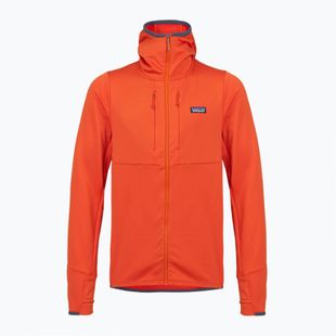 Patagonia R1 Thermal Full Zip Hoody, мъжки, trekking суитшърт pollinator orange