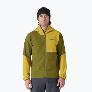 Patagonia мъжки суитшърт R1 TechFace Hoody graze green