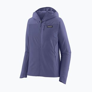 Дамско софтшел яке Patagonia R1 CrossStrata Hoody solstice purple
