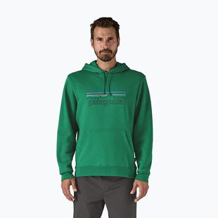 Patagonia P-6 Лого суитшърт Uprisal p-6 outline/heartleaf green