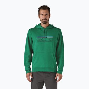 Patagonia P-6 Лого суитшърт Uprisal p-6 outline/heartleaf green