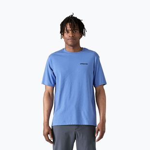 Мъжки потник Patagonia P-6 Logo Responsibili-Tee abundant blue