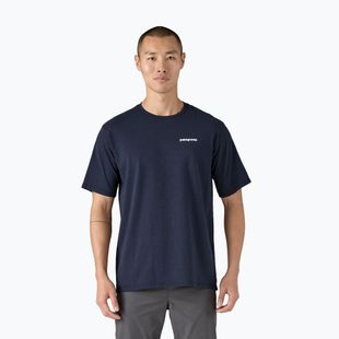 Мъжка тениска Patagonia P-6 Logo Responsibili-Tee new navy