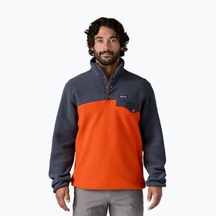 Мъжки потник за трекинг LW Synch Snap-T P/O pollinator orange на Patagonia