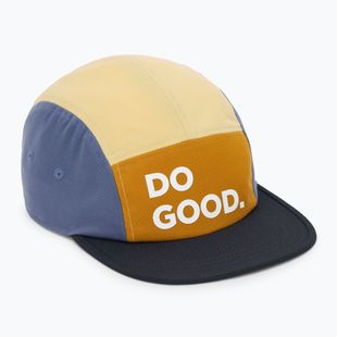 Cotopaxi Do Good 5-Panel кехлибарена/карбонова бейзболна шапка