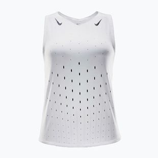 Дамска тениска за бягане Nike AeroSwift Dri-Fit ADV Singlet white / black / black