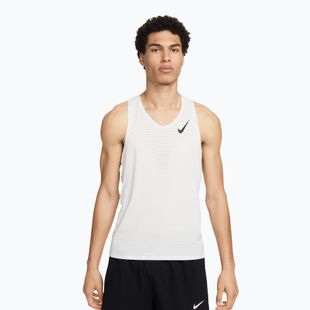 Мъжка тениска за бягане Nike AeroSwift Dri-Fit ADV summit white/black