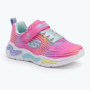 Детски обувки SKECHERS S-Lights Wavy Beams pink/multi
